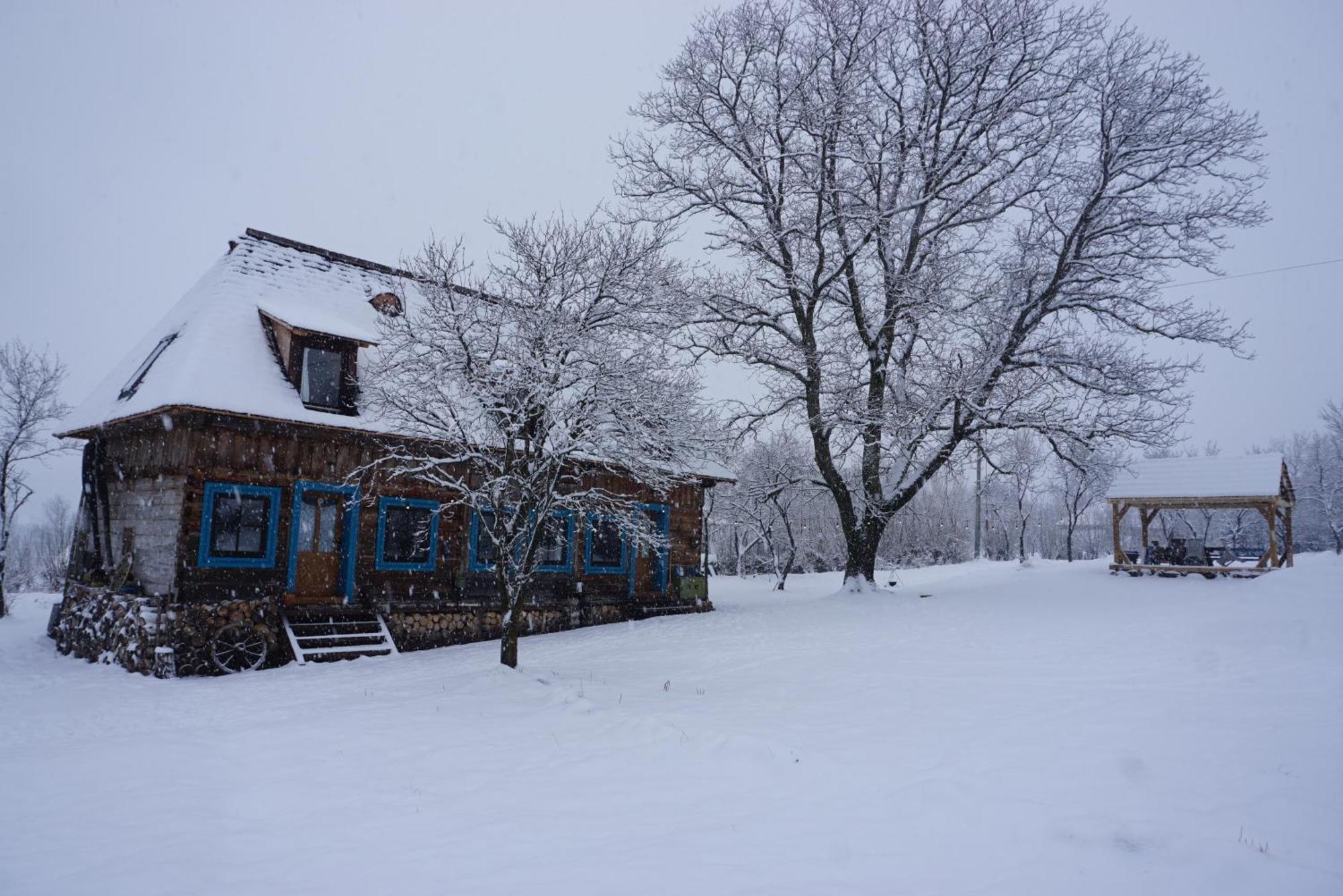 Small Apartment In Breb S Cosy Barn Εξωτερικό φωτογραφία